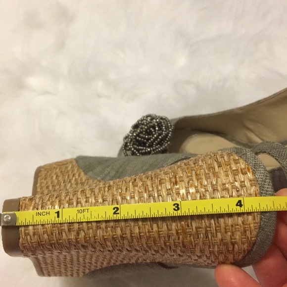 Andrew Geller Wedge Sling Backs - Picture 6 of 7